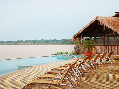 Pakaas Palafita Lodge Guayaramerim Exterior foto
