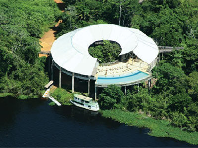 Pakaas Palafita Lodge Guayaramerim Exterior foto